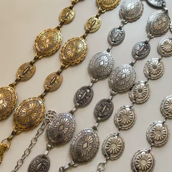Vintage Retro Gold Chain Belt main image 8